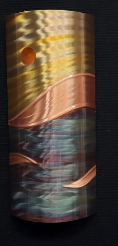 Stormy Seas Copper Wall Sculpture
