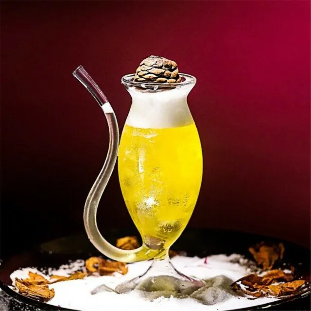 Straw Wine Glass Drinkware