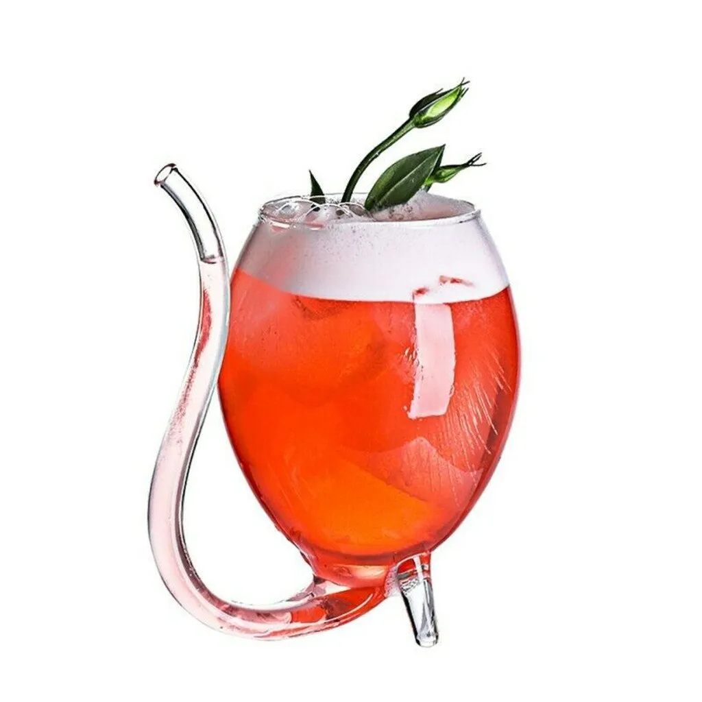 Straw Wine Glass Drinkware