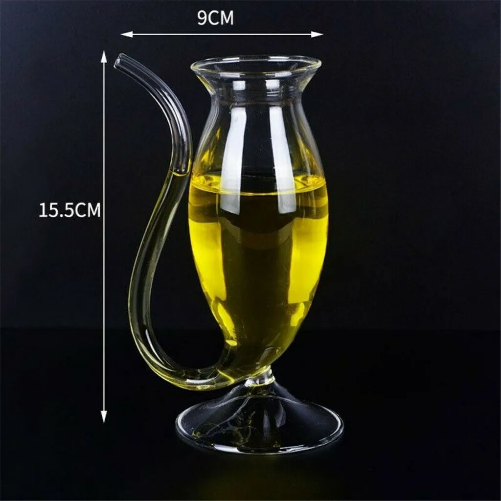 Straw Wine Glass Drinkware
