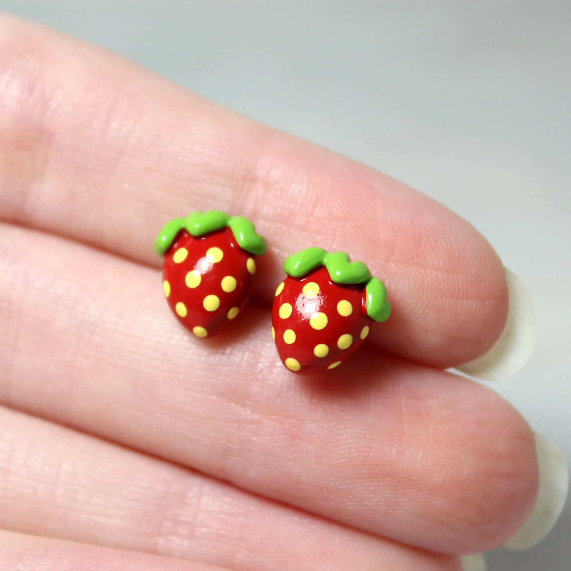 Strawberry Earrings