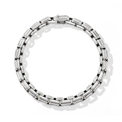 Streamline Double Heirloom Link Bracelet in Sterling Silver, Size Medium