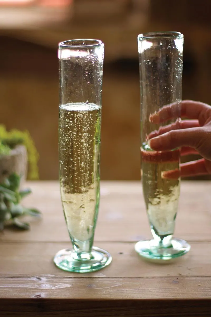 Tall Recycled Champagne Flute (Pack of 6)