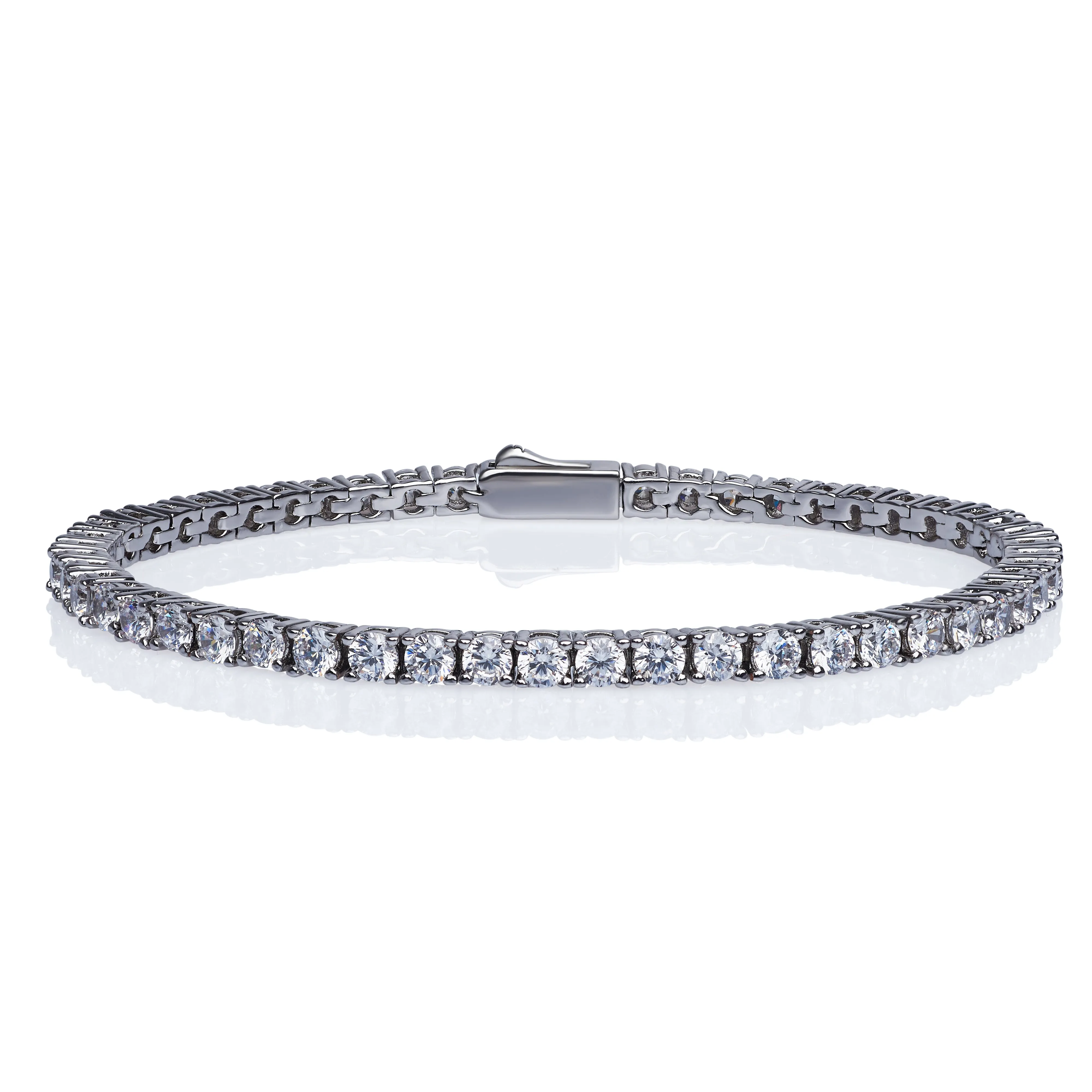 TENNIS BRACELET 3MM - SILVER