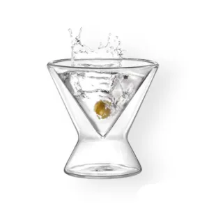 The Barista Double Wall 200ml Ice Cream Bowl Clear 10198