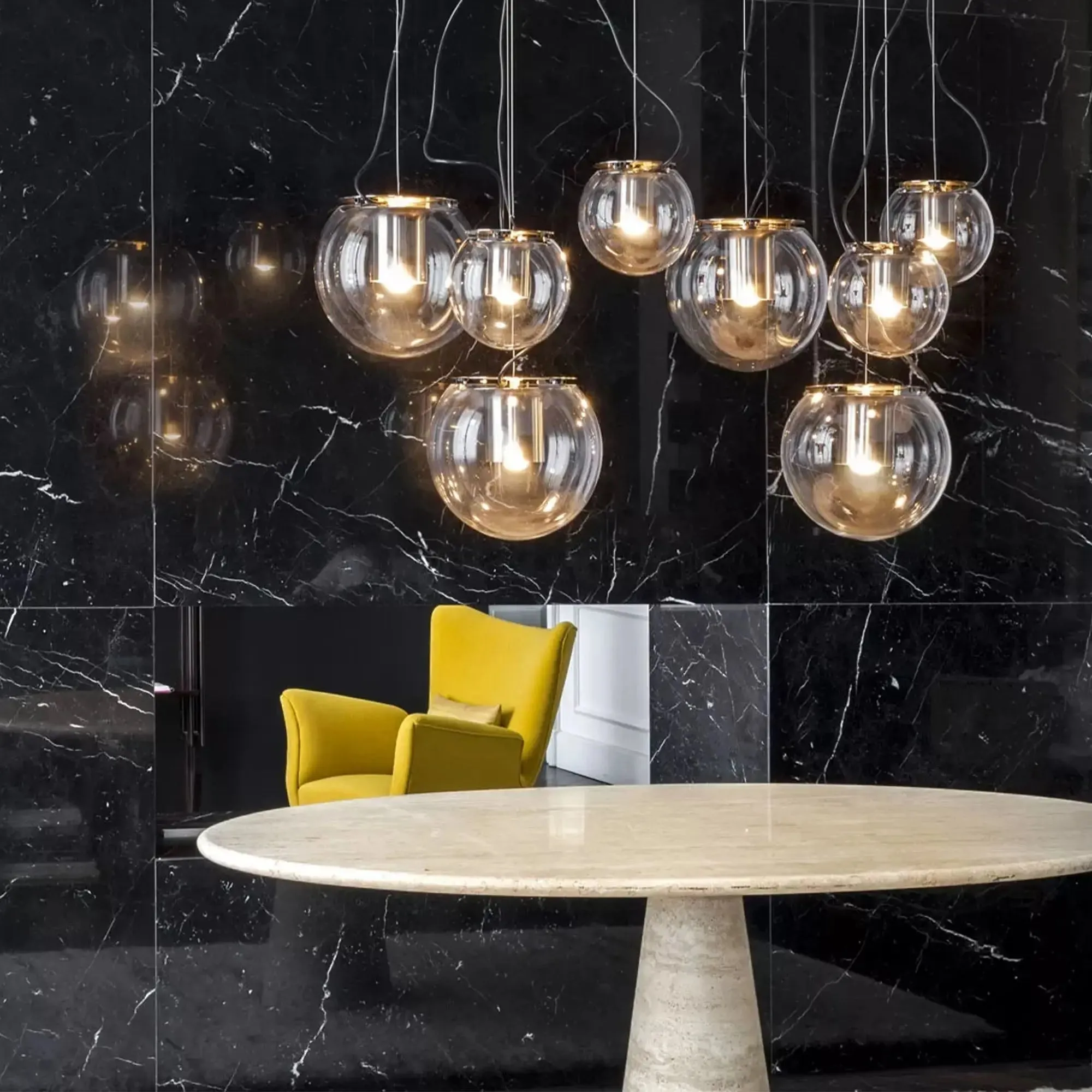 The Globe 827 OR - Suspension Lamp