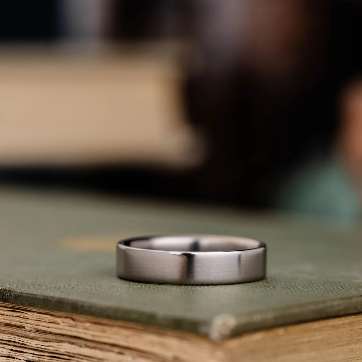 The Olympian | 6mm Men's Polished Titanium Wedding Band