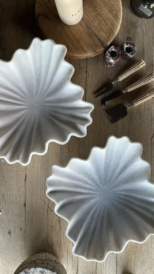 The Scalloped Marble Bowl