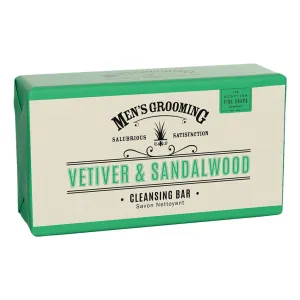 The Scottish Fine Soaps Company Vetiver & Sandalwood Cleansing Body Bar 220g