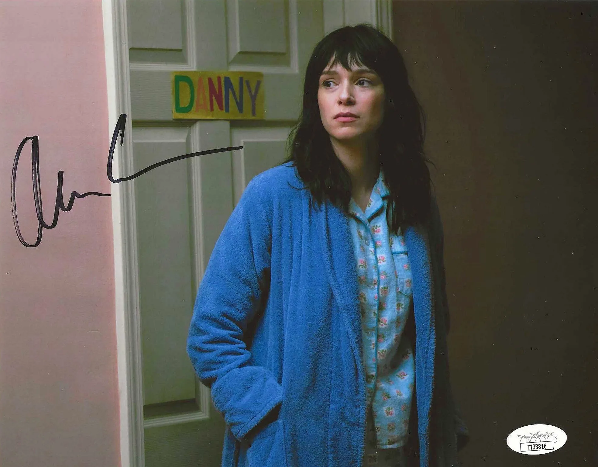 The Shining Dr Sleep Alexandra Essoe signed 8x10 with JSA COA