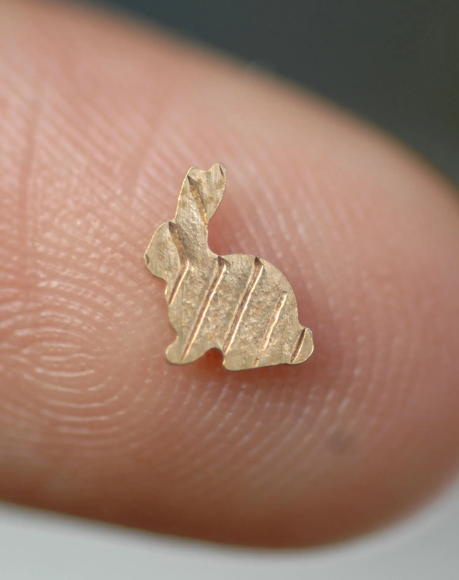 Tiny Metal Hexagon Rabbits