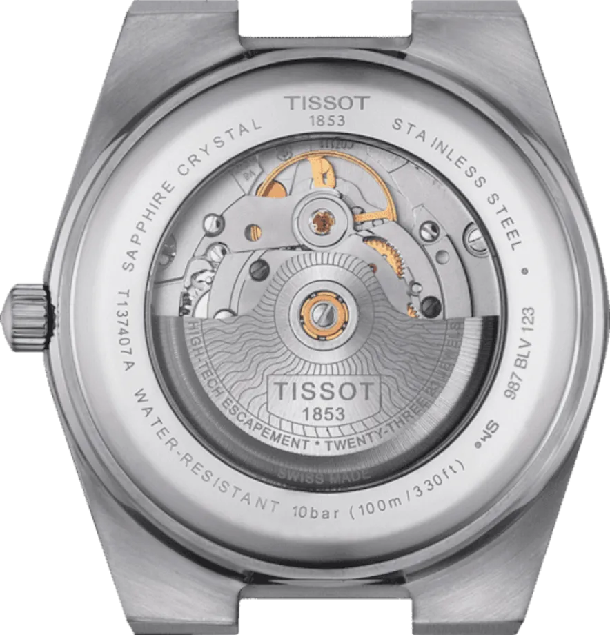 Tissot PRX Powermatic 80 Stainless Steel Black Dial T1374071105100