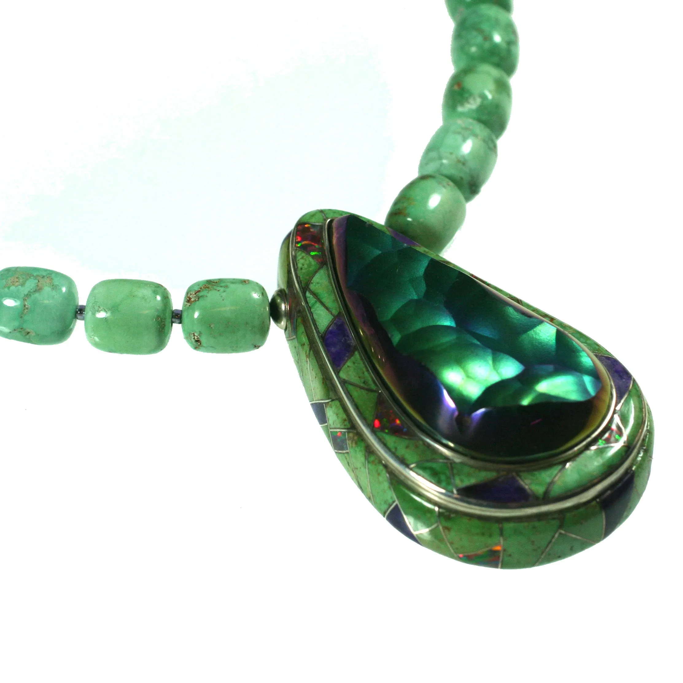 Titanium Drusy Necklace