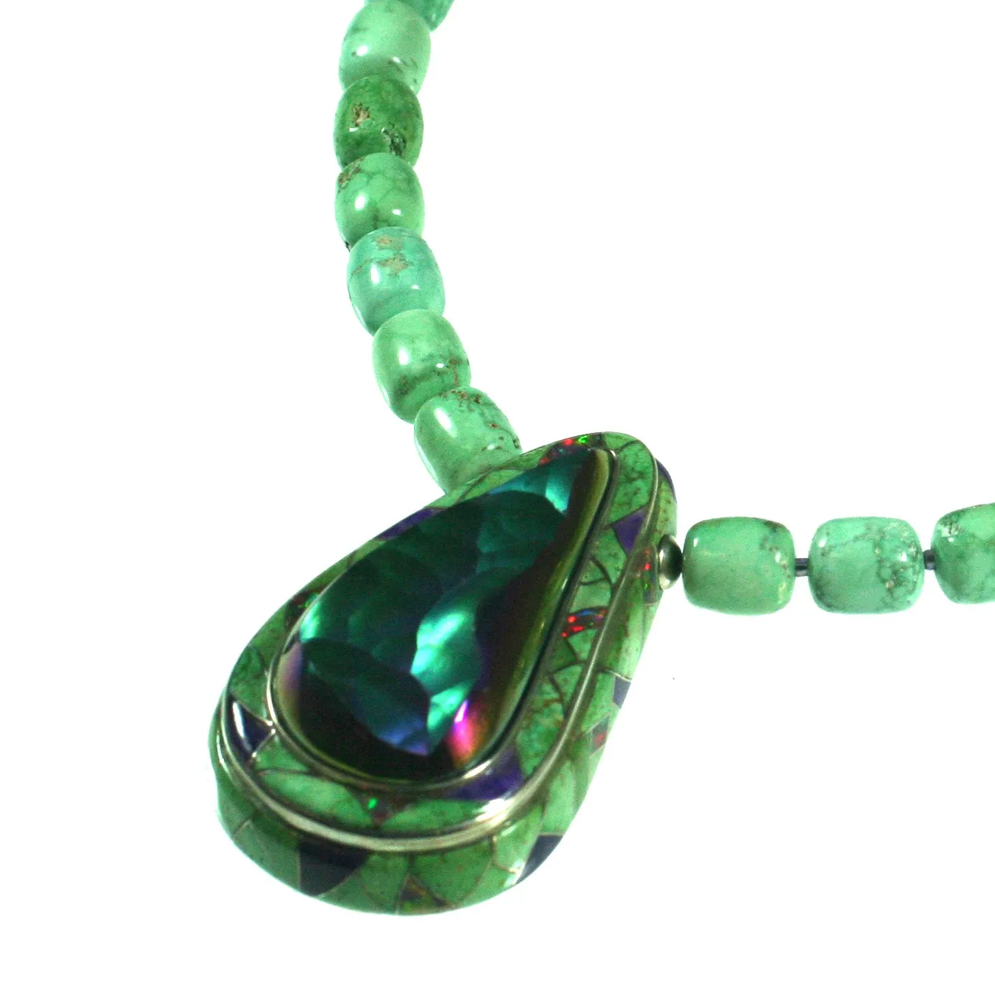 Titanium Drusy Necklace