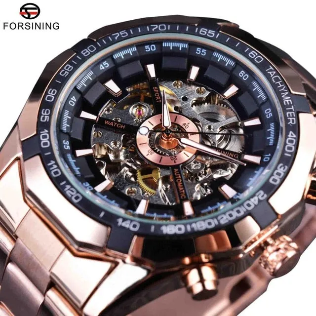 Transparent Skeleton Watch