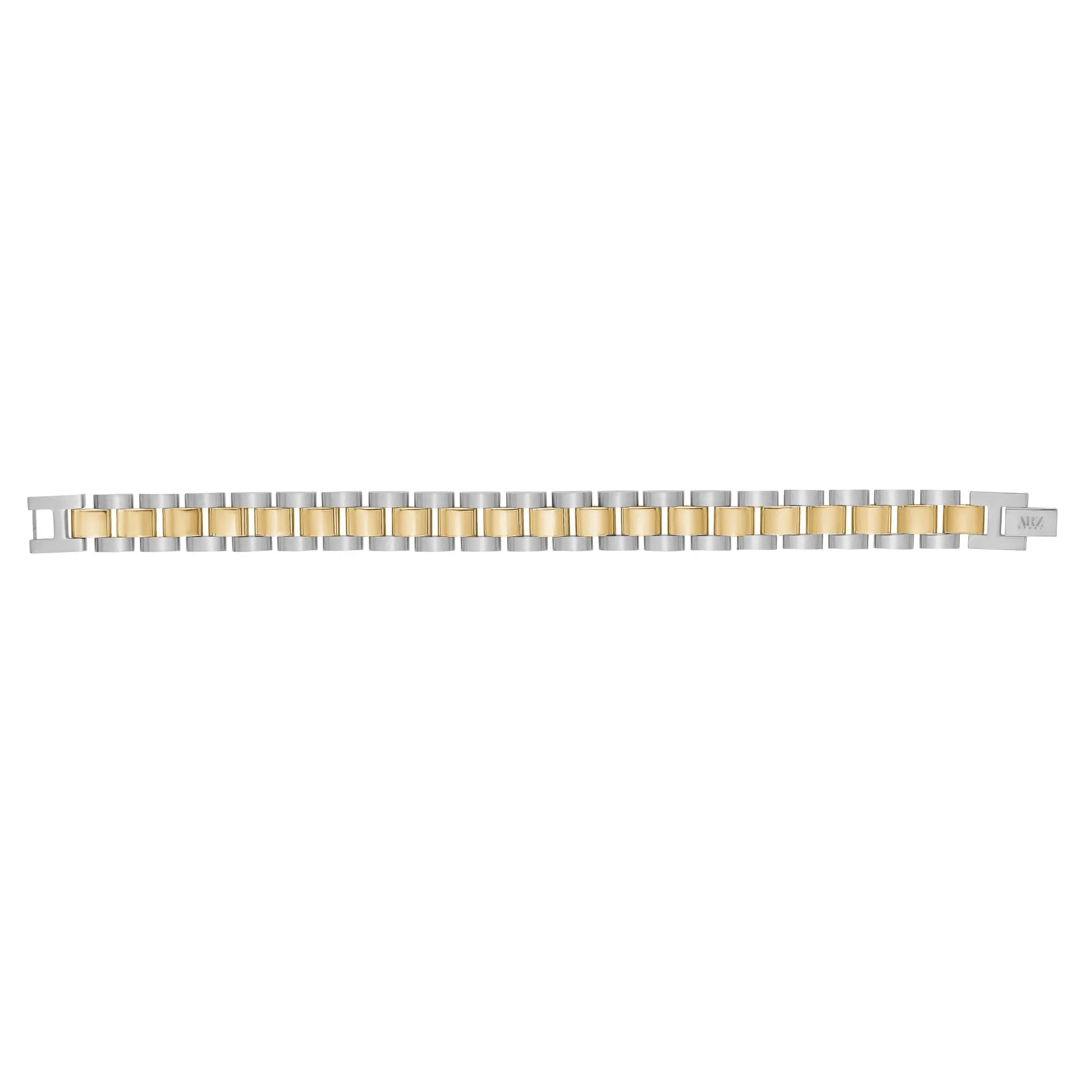 Two Tone Watch Link Bracelet