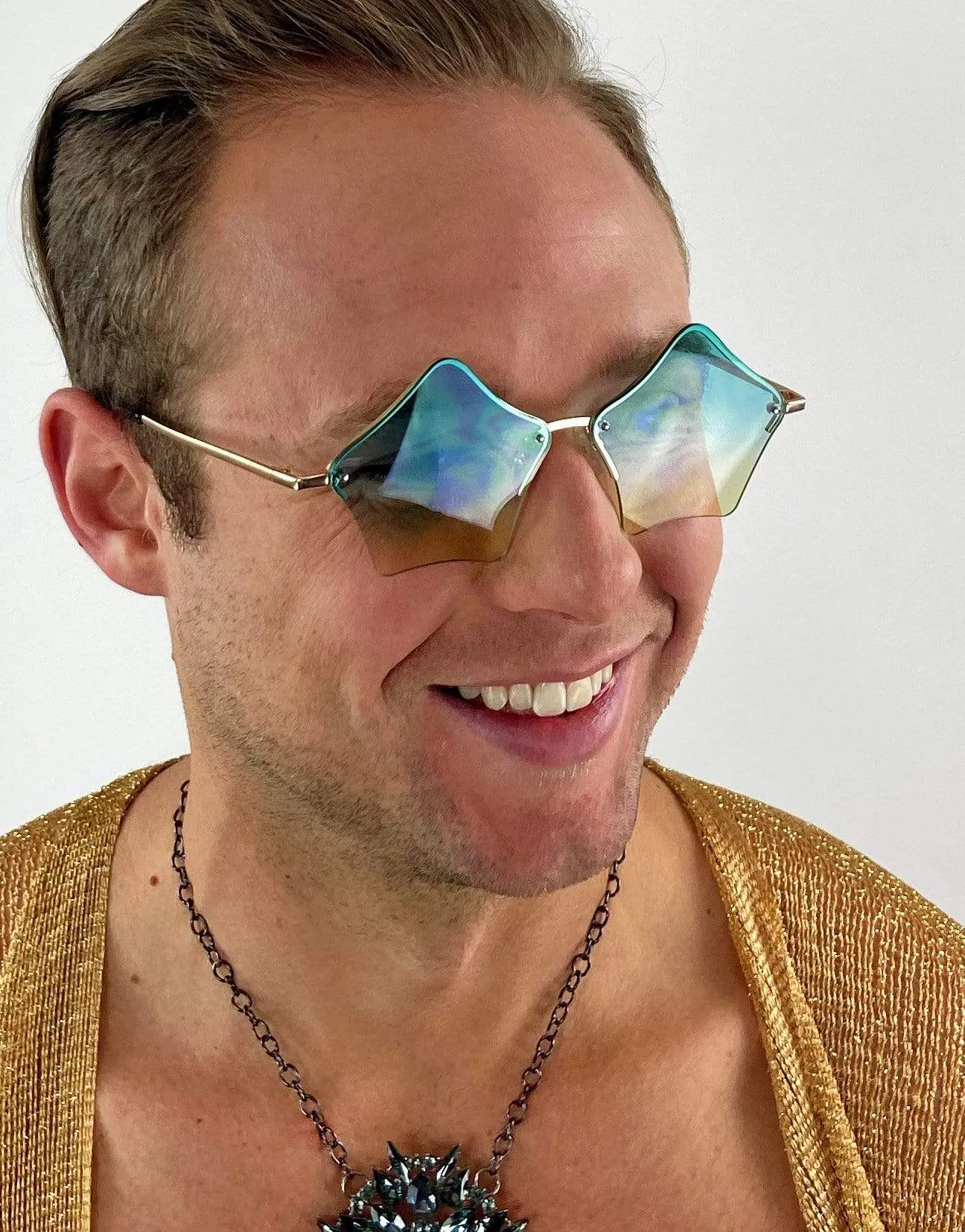 Vega Glasses in Lagoon