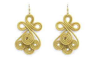 Vegetable Gold Arpeggio Earrings