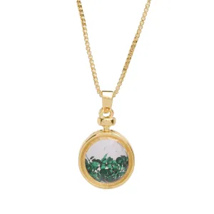 Vita May Birthstone Shaker Necklace