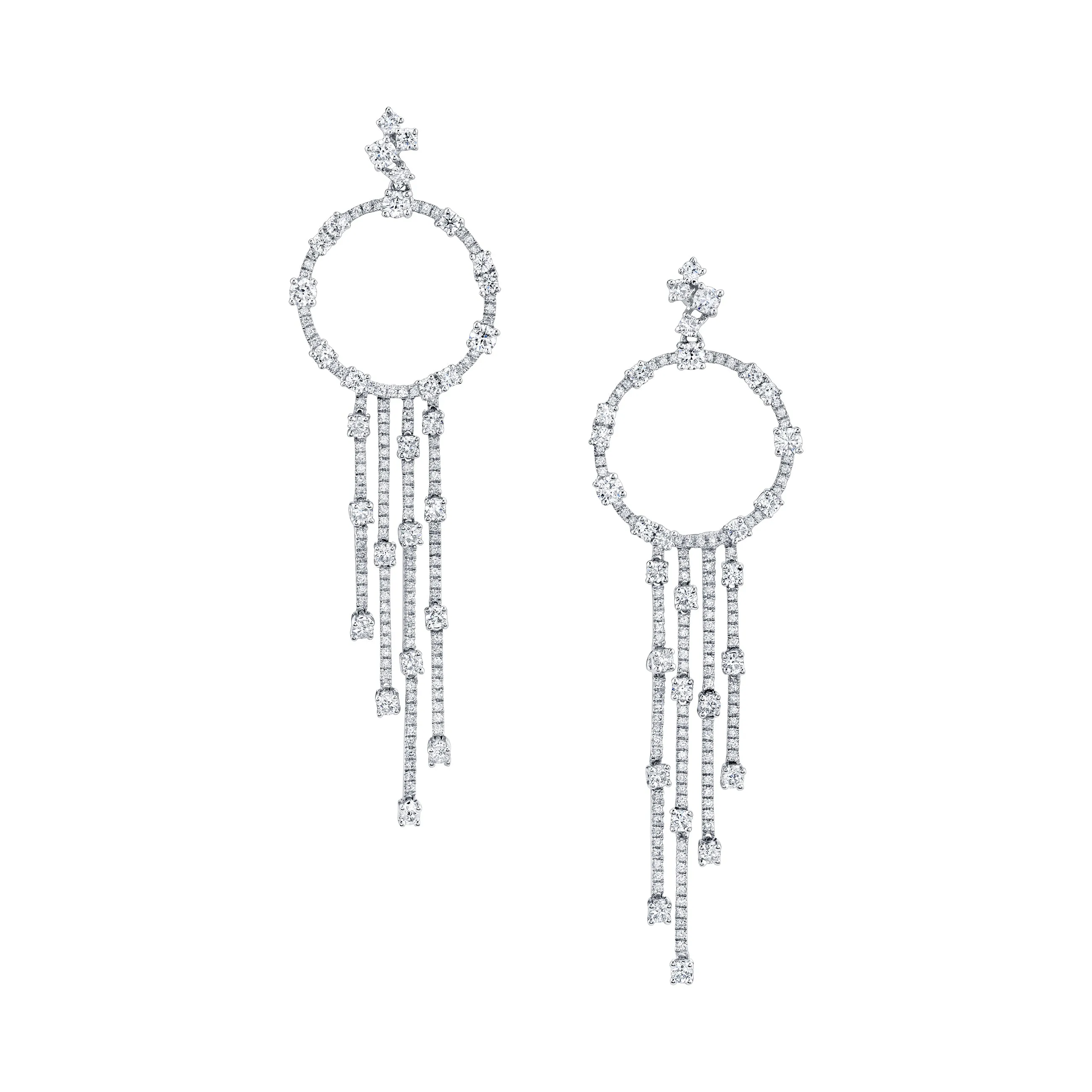 Waterfall Diamond Earrings
